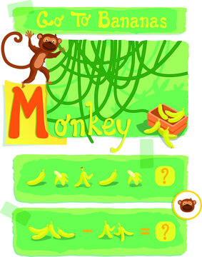 kids card monkey search