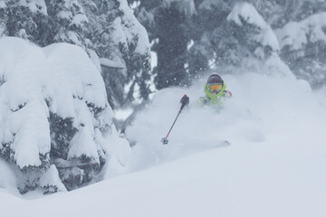 Skiing