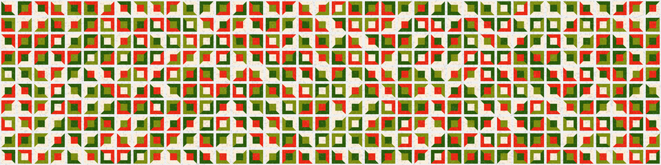 Abstract Geometric Pattern generative computational art illustration