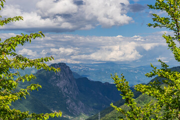 Obraz premium blue sky and clouds