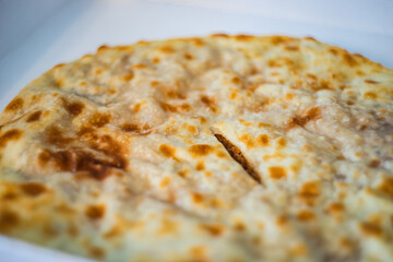 Lobiani pie in a box