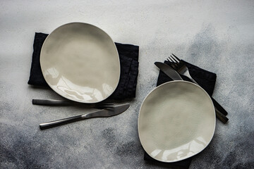 Minimalistic place setting