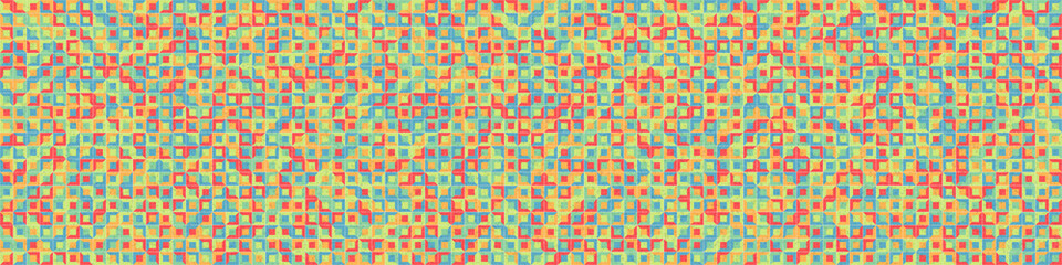 Abstract Geometric Pattern generative computational art illustration