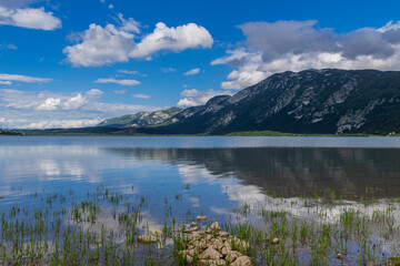 lake in the mountains