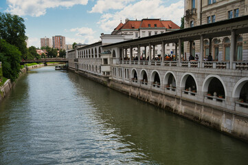 Fototapeta premium The lovely city of Ljubljana. 🇸🇮 Slovenia