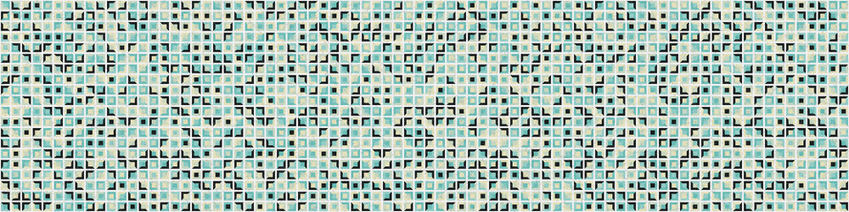 Fototapeta premium Abstract Geometric Pattern generative computational art illustration