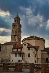 Fototapeta premium Various locations of the beautiful city of Split, Croatia 