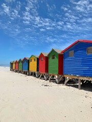 Naklejka premium Muizenberg Beach South Africa 