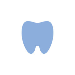 Tooth icon. Symbol of dentist and mouth health. Teeth hygiene vector.