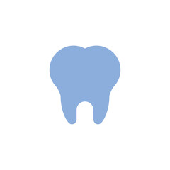 Tooth icon. Symbol of dentist and mouth health. Teeth hygiene vector.