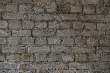 white brick wall background and texture