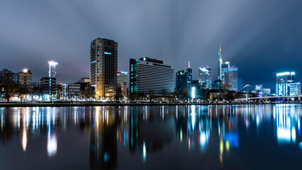Fototapeta premium Frankfurt am Main - Germany - December 2020