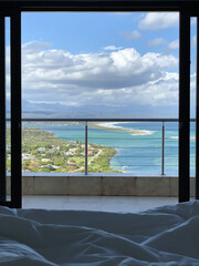 Room with a view to Plettenberg Bay .