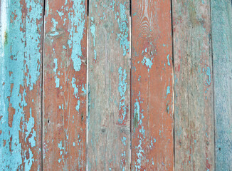 Natural wooden cracked textured background. Old fence texture.