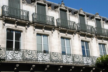 Ville de Cognac, département de la Charente, France