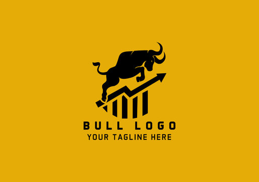 Bull Trading Logo by Ahnaf-Studio | GraphicRiver