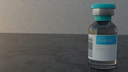 Covid vaccine illustration coronavirus