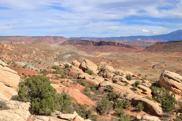Salt Valley and the La Sal Mountains, Arches National Park