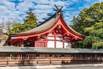 世界遺産「神宿る島」宗像・沖ノ島と関連遺産群　 宗像大社辺津宮本殿　日本