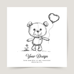 Happy Valentines Day. Greeting card, design for print cards, banner, poster. Vector Eps.10 and illustration.
