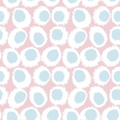 Pink Brush Stroke Fur Seamless Pattern