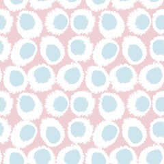 Pink Brush Stroke Fur Seamless Pattern