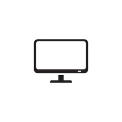 monitor icon symbol sign vector