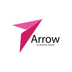 Arrow illustration logo