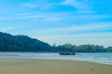 Fototapeta na wymiar Hong Island and Krabi Province Famous beaches of Thailand in the Andaman Sea