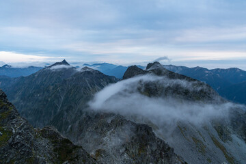 大キレット　登山
