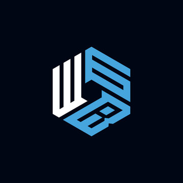 Creative initial letter WGR logo design concept