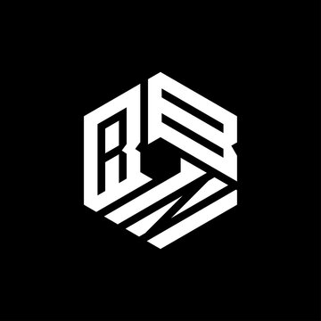 Creative initial letter RBN logo design concept vector