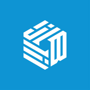 Creative initial letter JBI logo design concept vector
