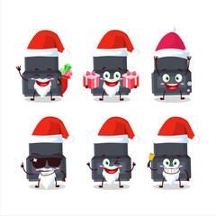 Santa Claus emoticons with adapter connector cartoon character