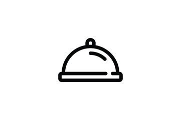 Take Away Outline Icon - Food Cover
