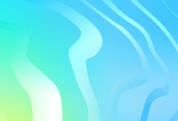 Light Blue, Green vector pattern with lines.