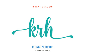 KRH lettering logo is simple, easy to understand and authoritative
