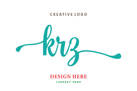 KRZ lettering logo is simple, easy to understand and authoritative