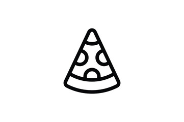 Take Away Outline Icon - Pizza