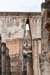 Wat sri chum the old historical of sukhothai thailand