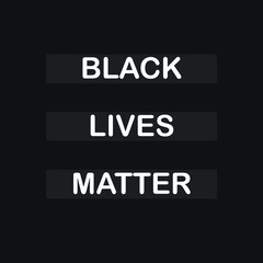 Black lives matter slogan poster social advertising for Instagram facebook post or print Awarness campaign against racism advertisment and business promotion 
Stop discrimination Black background
