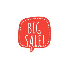 ''Big sale'' Lettering