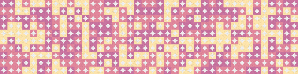 Abstract Geometric Pattern generative computational art illustration