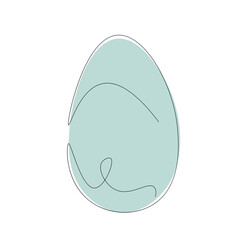 Easter eggs on white background, vector illustration, vector illustration