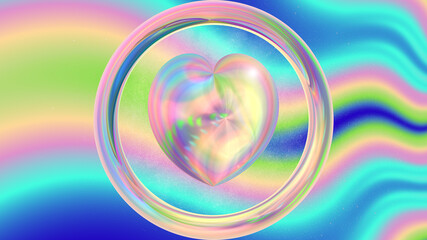 Abstract iridescent pink mother of pearl background