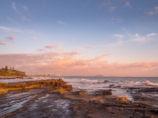 Coastline  Image in Morning Light