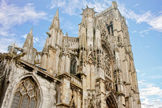 Dieppe. Eglise Saint-Jacques. Seine-Maritime. Normandie	