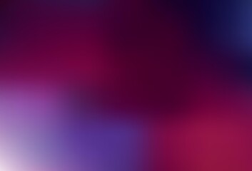 Dark Purple, Pink vector blurred bright texture.