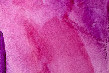 Magenta Paper Texture. Background, watercolor splash