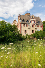 Fototapeta na wymiar Wasserschloss Windischleuba in Windischleuba, Landkreis Altenburger Land, Thüringen, Deutschland